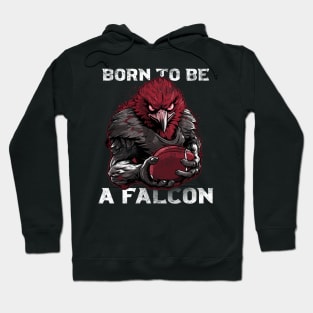 Born to be a falcon Hoodie